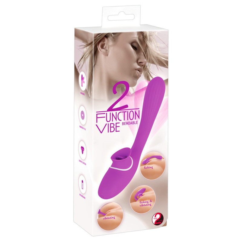 2 Function Bendable Vibe – You2Toys