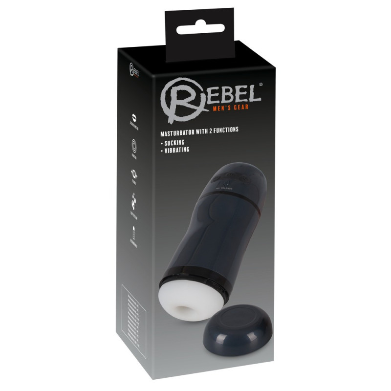 Masturbator with 2 Functions – Rebel
