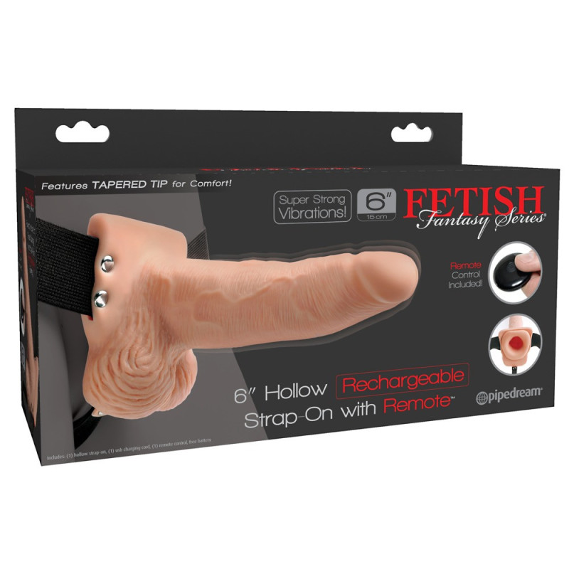 6 Zoll RC Strap-on – Fetish Fantasy Series