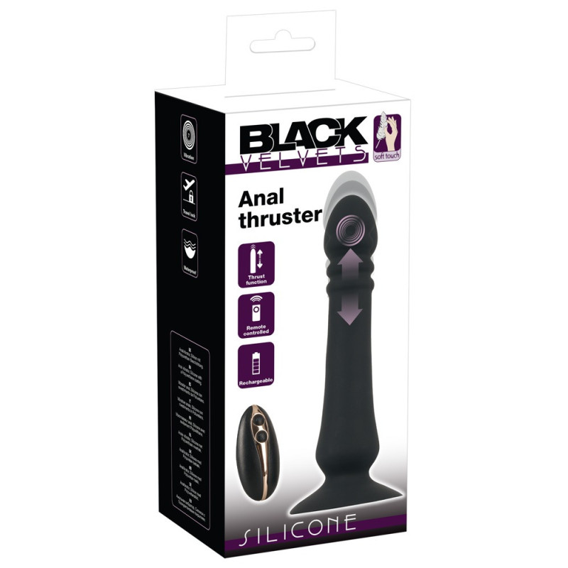 Anal thruster – Black Velvets