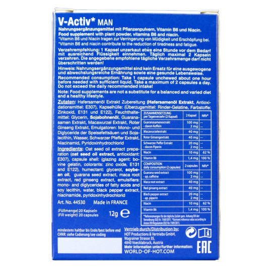 V-Activ MAN Performance – HOT