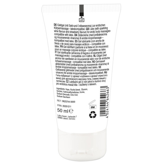 Erotic Massage Gel Strawberry – Lick it!