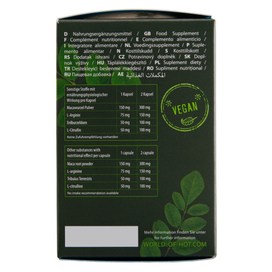 Pure Moringa + Maca Man Leistung – HOT