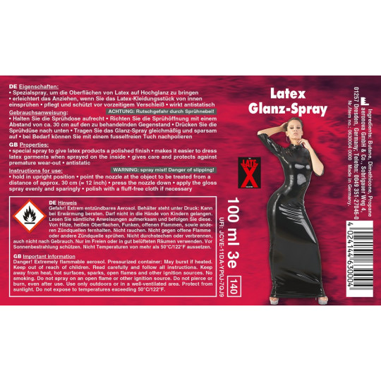 Latex Glanz-Spray – Late X
