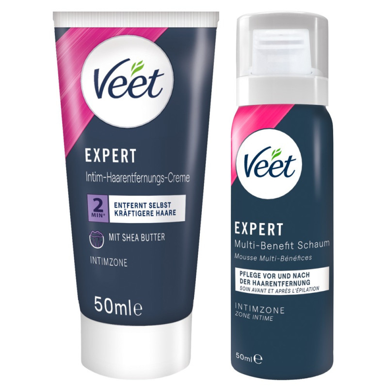 EXPERT Intim-Haarentfernungs-Set – Veet