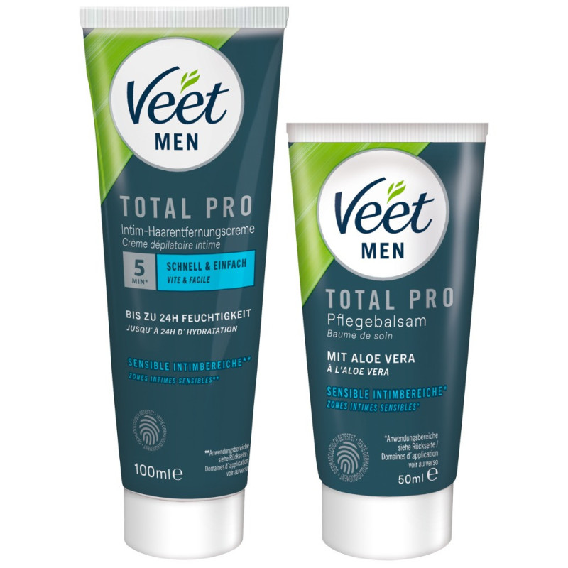 Men TOTAL PRO Intim-Haarentfernungs-Set – Veet