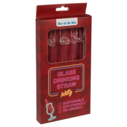 Glass Drinking Straw Willy
