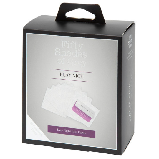 Play Nice Date Night Idea Cards – Fifty Shades of Grey