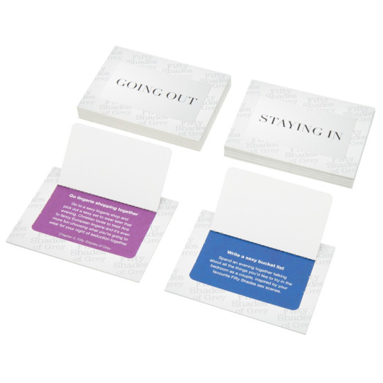 Play Nice Date Night Idea Cards – Fifty Shades of Grey