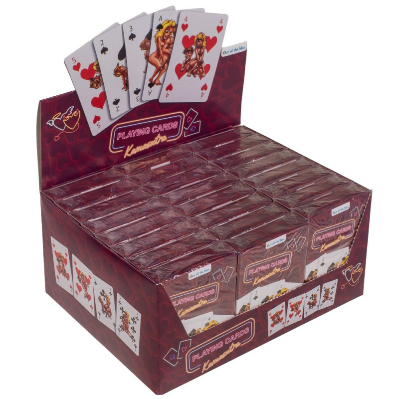 24er-Display Kamasutra Playing Cards