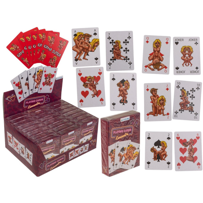 24er-Display Kamasutra Playing Cards