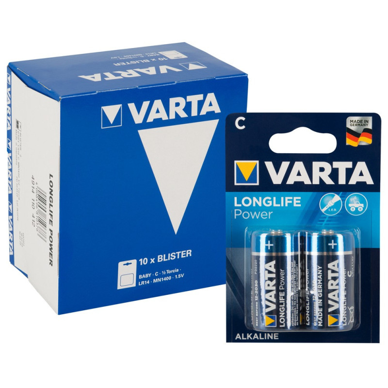 Batterie C 10x2er – Varta