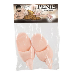 Plüsch-Hausschuhe Penis