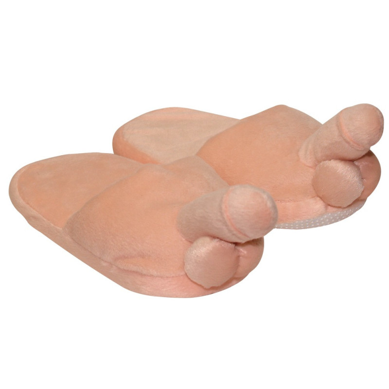 Plüsch-Hausschuhe Penis