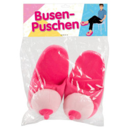 Plüsch-Hausschuhe Busen