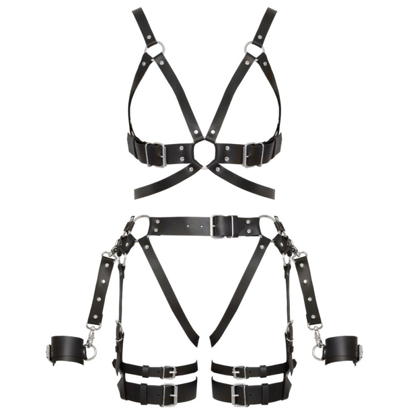 Harness-Set aus Leder – ZADO