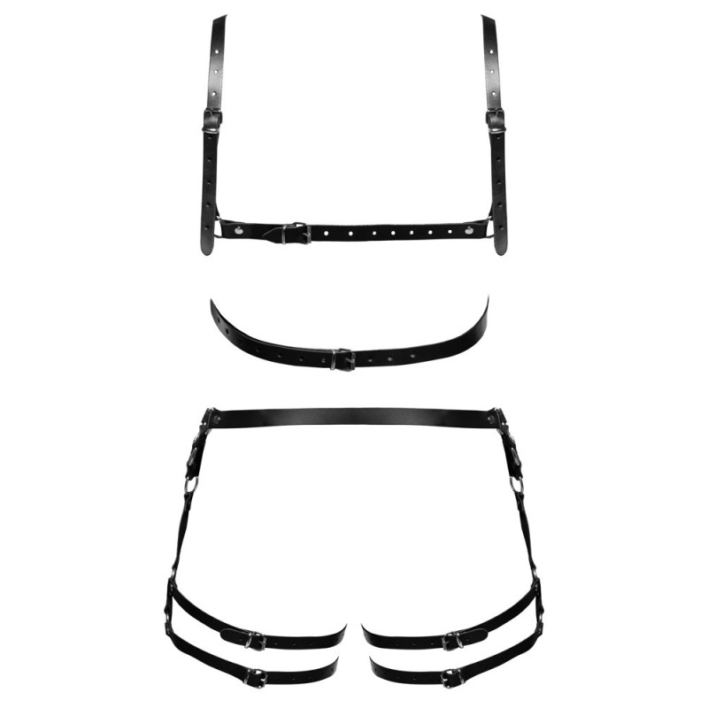 Harness-Set aus Leder – ZADO