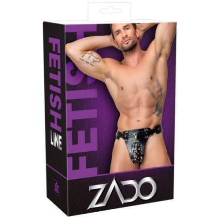 Keuschheits-String aus Leder – ZADO