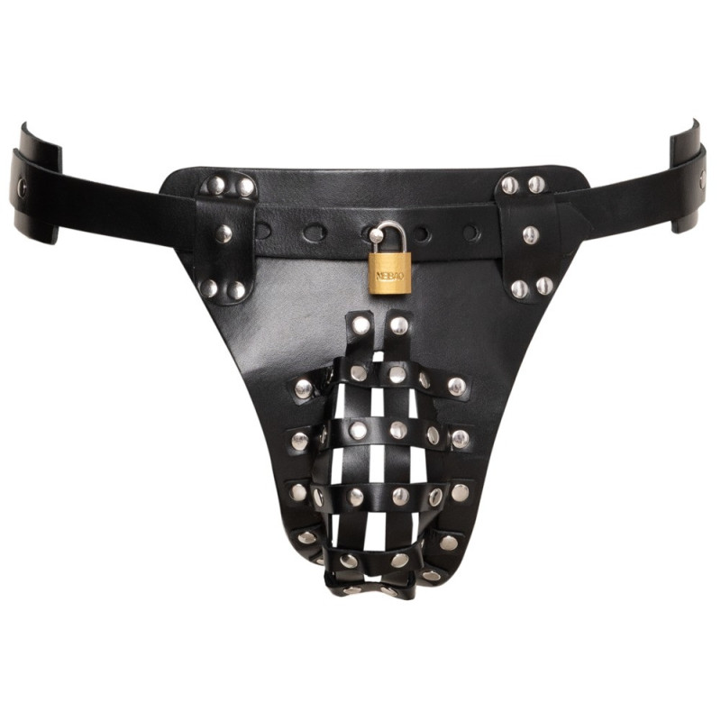 Keuschheits-String aus Leder – ZADO