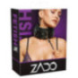 Halsfessel/Leine aus Leder – ZADO
