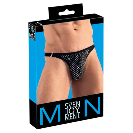 Svenjoyment String mit Glitzer-Steinen – Svenjoyment