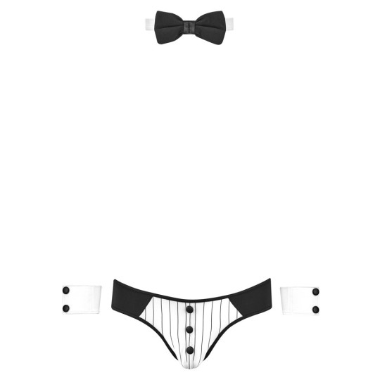 Svenjoyment Set: Pofreier Jockslip, 2 Manschetten und Fliege
