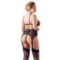 Cottelli CURVES Set – Soft-BH, Strapsgurt und String – Cotte