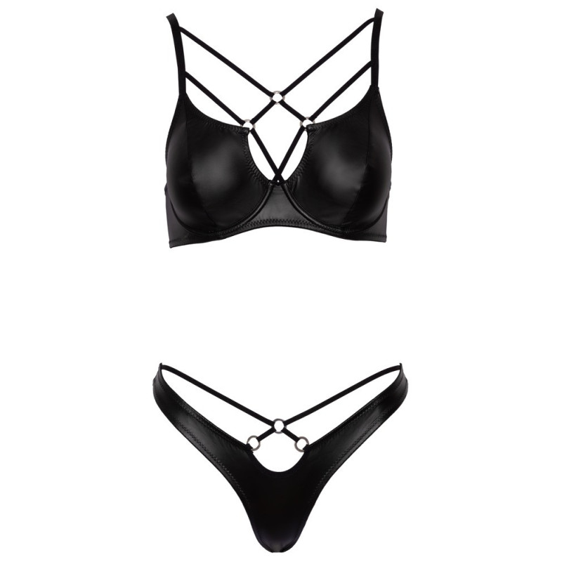Cottelli LINGERIE BH- und Riostring-Set – Cottelli LINGERIE