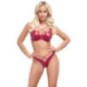 Cottelli LINGERIE BH-Set mit Riostring, rot – Cottelli LINGE
