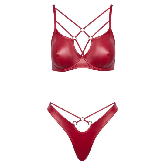 Cottelli LINGERIE BH-Set mit Riostring, rot – Cottelli LINGE