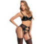 Cottelli LINGERIE 3-teiliges Straps-Set – Cottelli LINGERIE