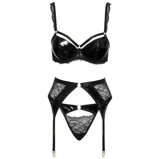 Cottelli LINGERIE 3-teiliges Straps-Set – Cottelli LINGERIE