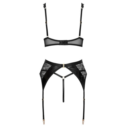 Cottelli LINGERIE 3-teiliges Straps-Set – Cottelli LINGERIE