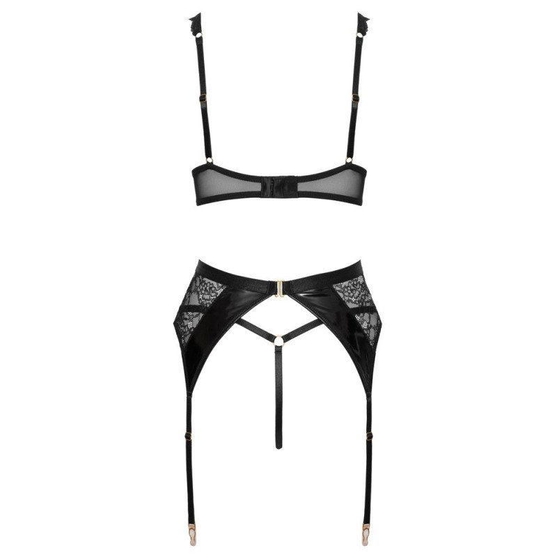 Cottelli LINGERIE 3-teiliges Straps-Set – Cottelli LINGERIE