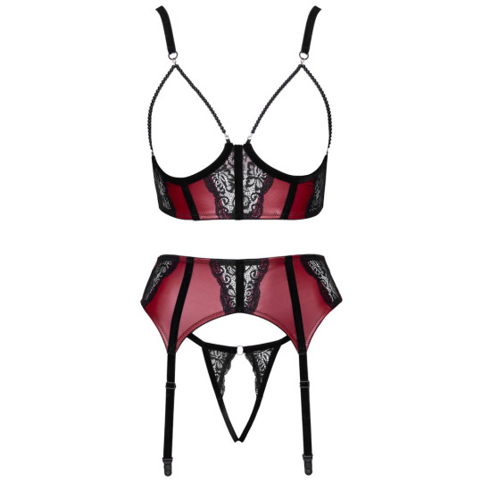 Cottelli LINGERIE 3-teiliges Straps-Set – Cottelli LINGERIE