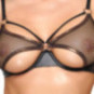 Cottelli LINGERIE Dessous-Set – Bügel-BH & Ouvert-String, sc