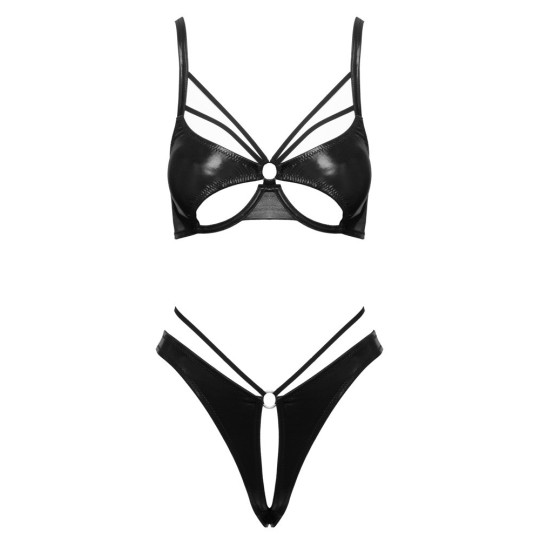 Cottelli LINGERIE Bügel-BH & Ouvert-String Set – Cottelli LI