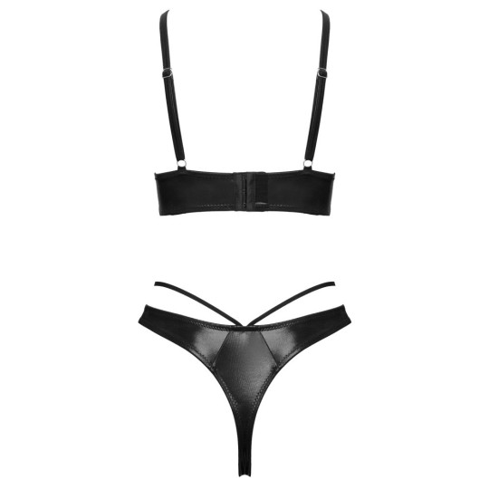 Cottelli LINGERIE Bügel-BH & Ouvert-String Set – Cottelli LI