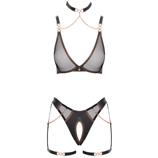 Abierta Fina Dessous-Set: Soft-BH & Straps-Riostring – Abier