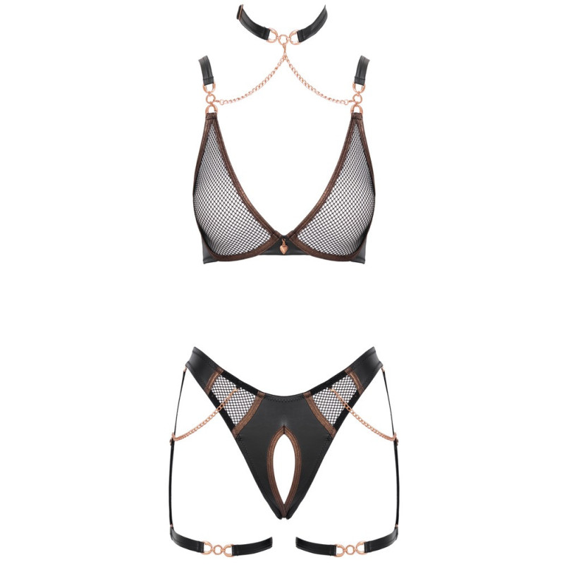 Abierta Fina Dessous-Set: Soft-BH & Straps-Riostring – Abier