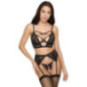 Cottelli LINGERIE 3-teiliges Straps-Set – Cottelli LINGERIE