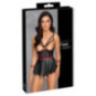 Cottelli BONDAGE Hebe-Set mit ouvert String und 2 Armfesseln
