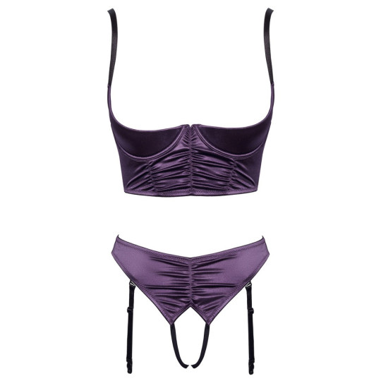 Cottelli LINGERIE Hebe-Set mit ouvert Straps-Slip – Cottelli