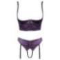 Cottelli LINGERIE Hebe-Set mit ouvert Straps-Slip – Cottelli