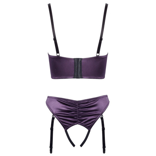 Cottelli LINGERIE Hebe-Set mit ouvert Straps-Slip – Cottelli