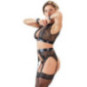 Cottelli BONDAGE 3-teiliges Wäsche-Set – Cottelli BONDAGE