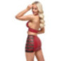 Cottelli PARTY Wetlook-Set mit Top und Minirock – Cottelli P