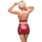 Cottelli PARTY Wetlook-Set mit Top und Minirock – Cottelli P