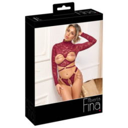 Abierta Fina Ouvert-Set mit Top und Riostring – Abierta Fina