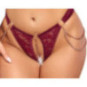 Abierta Fina Ouvert-Set mit Top und Riostring – Abierta Fina